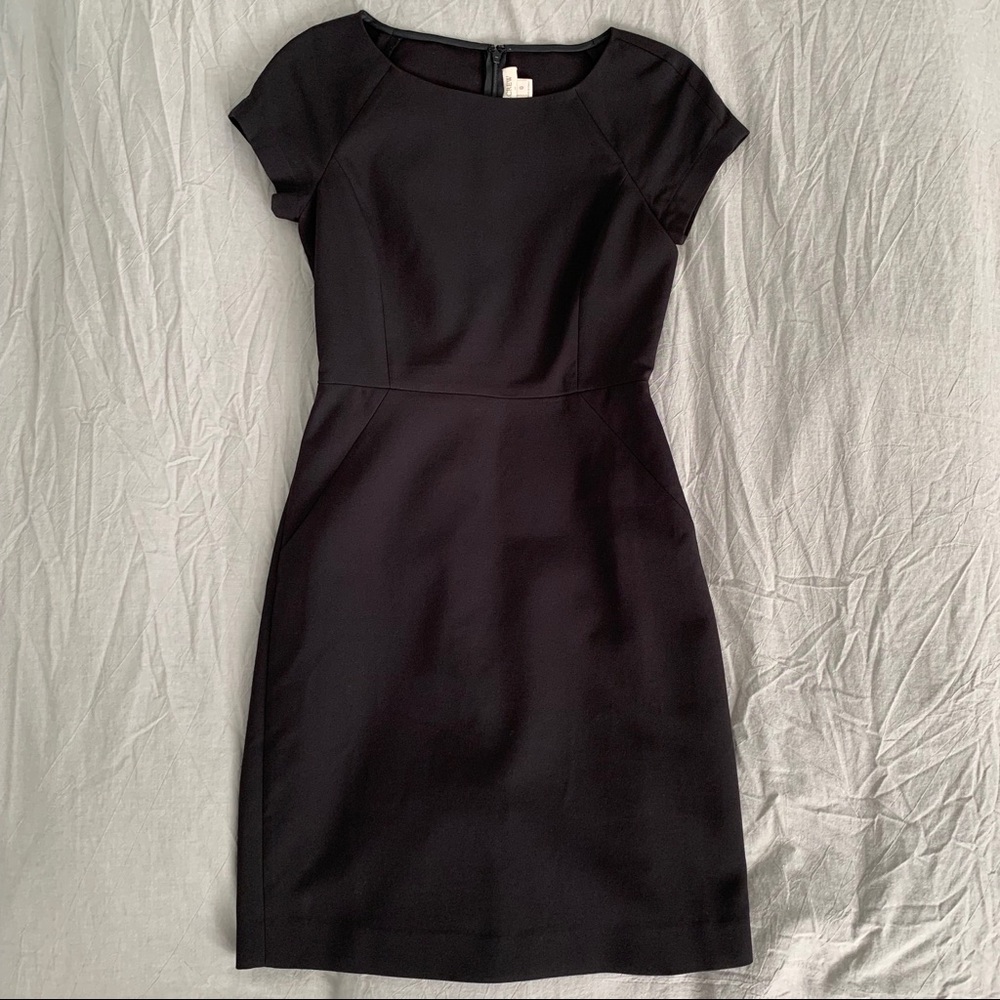 J Crew Black Dress